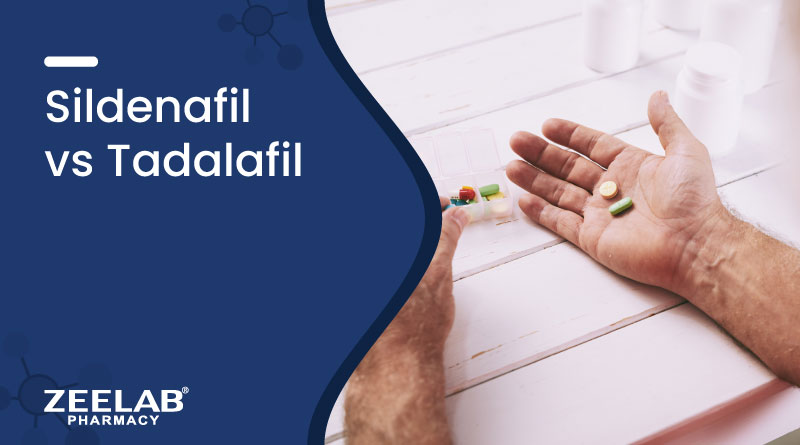 Image of Sildenafil and Tadalafil tablets