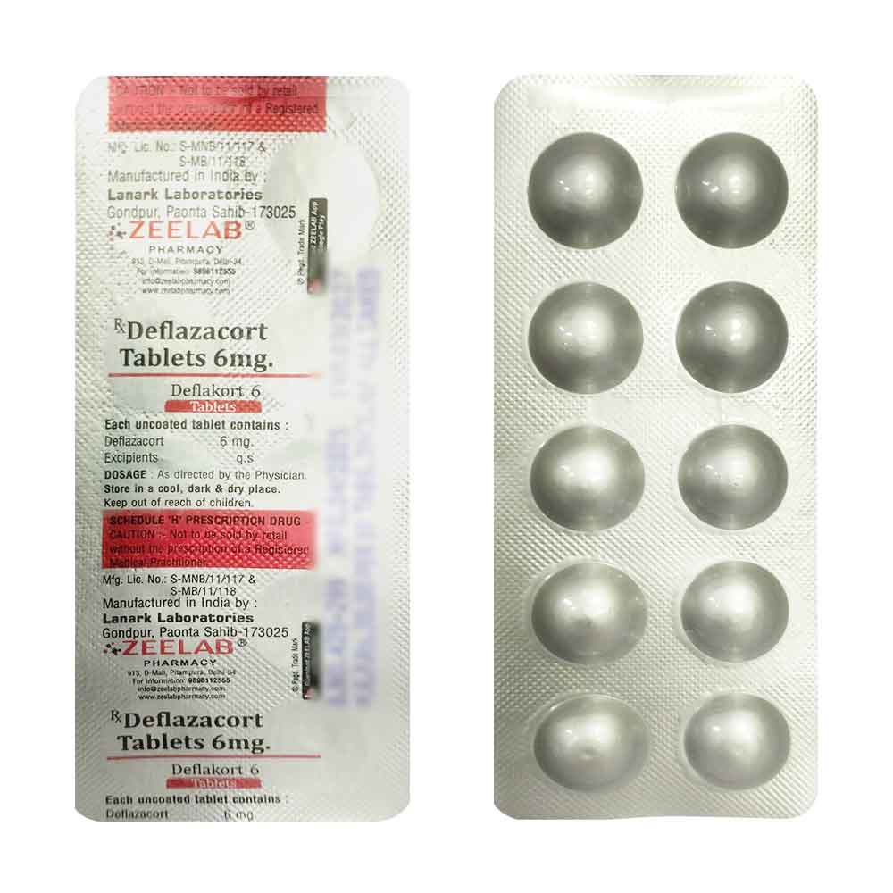 Deflakort 6 Tablet