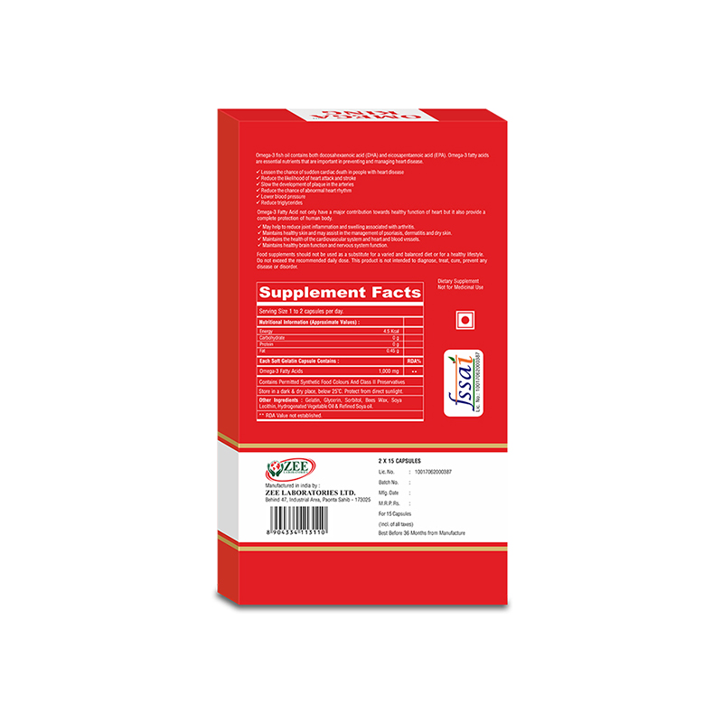 Omega King Omega 3 Fatty Acid Capsules