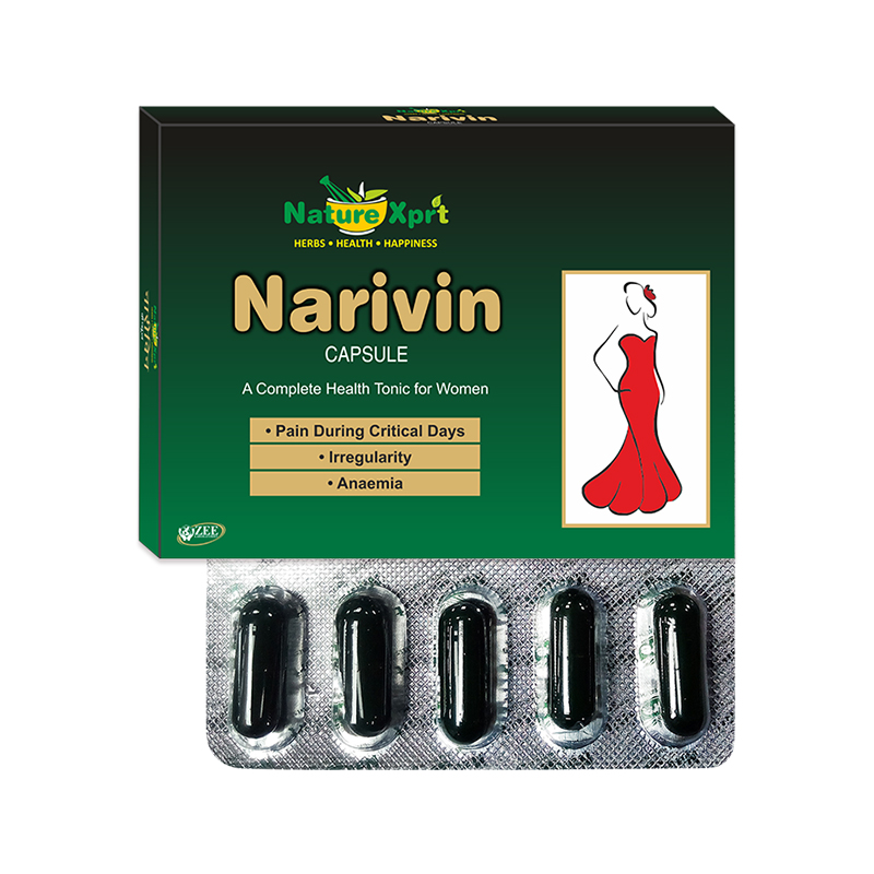 NatureXprt Narivin Capsule | Ayurvedic Health Tonic for Women
