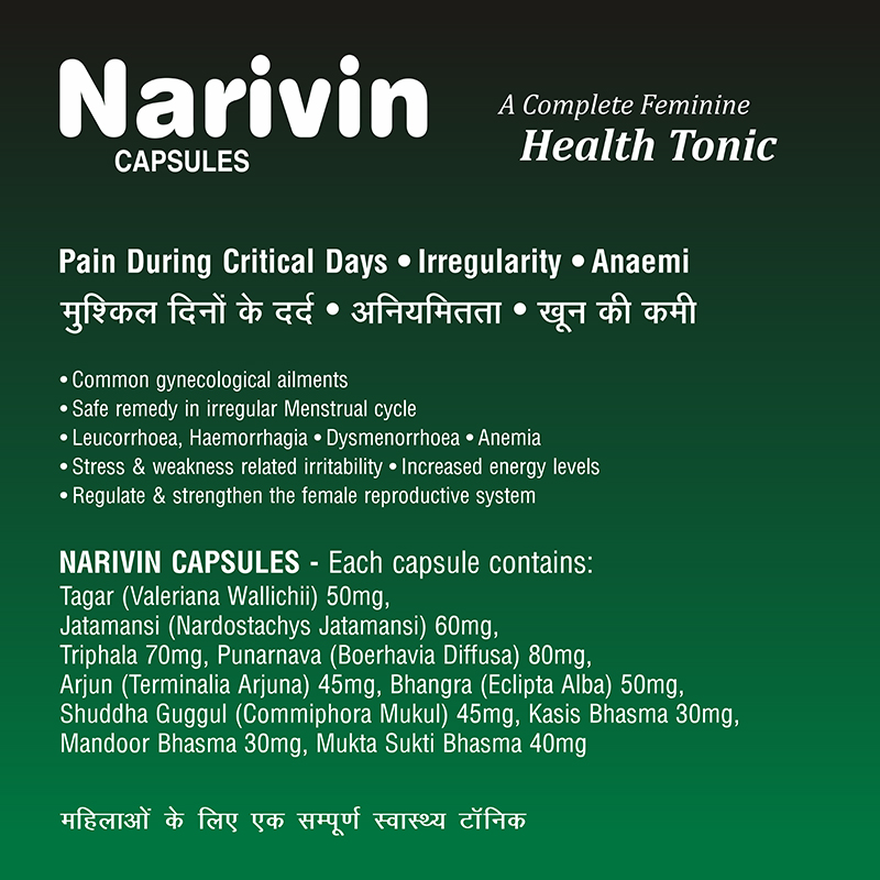 NatureXprt Narivin Capsule | Ayurvedic Health Tonic for Women