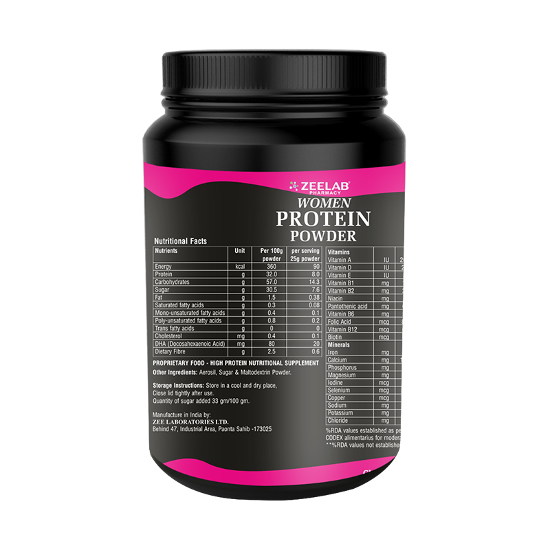 Zeelab Women Protein Powder Chocolate Flavour