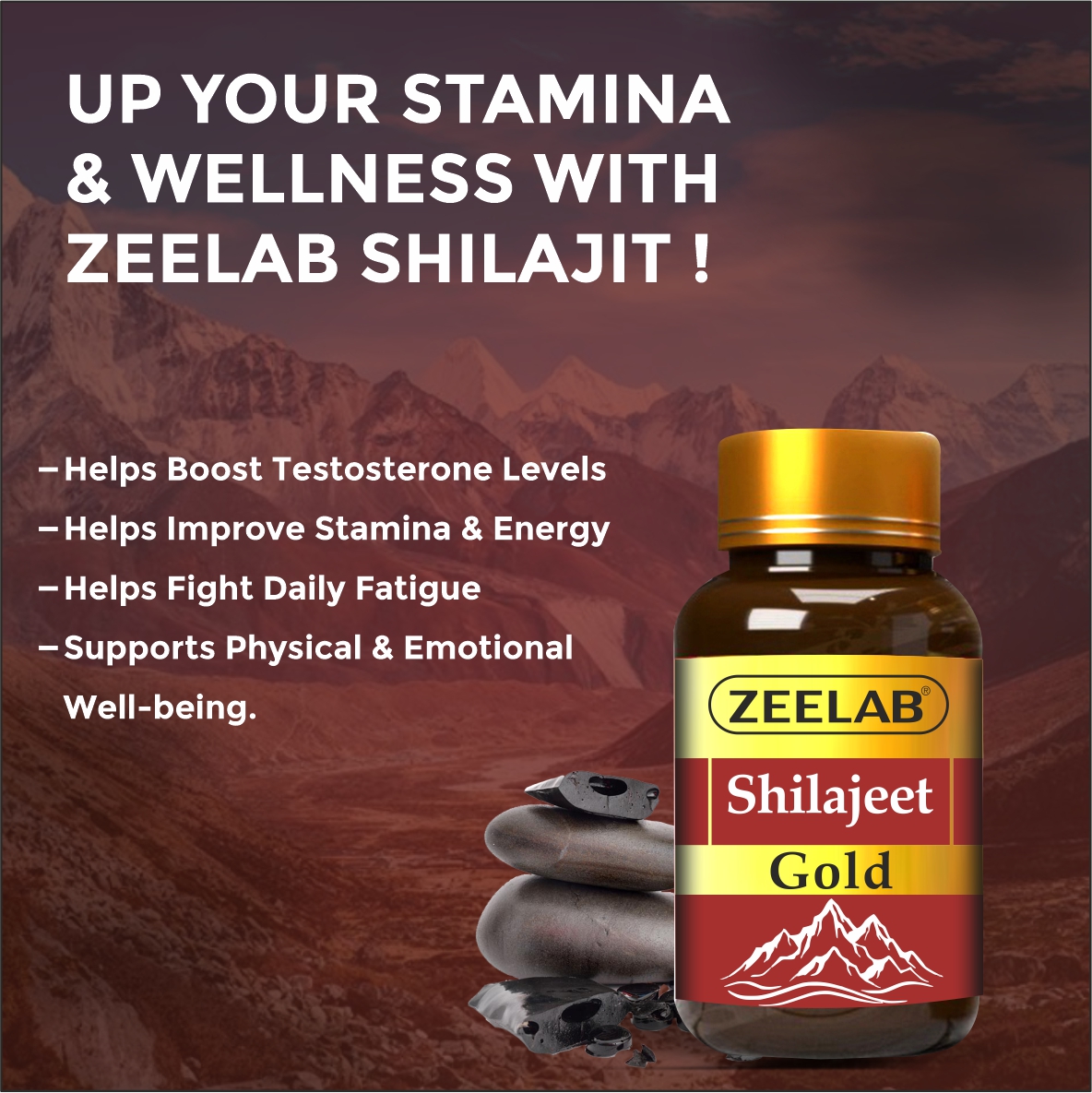 Zeelab Shilajeet Gold 100 Capsule