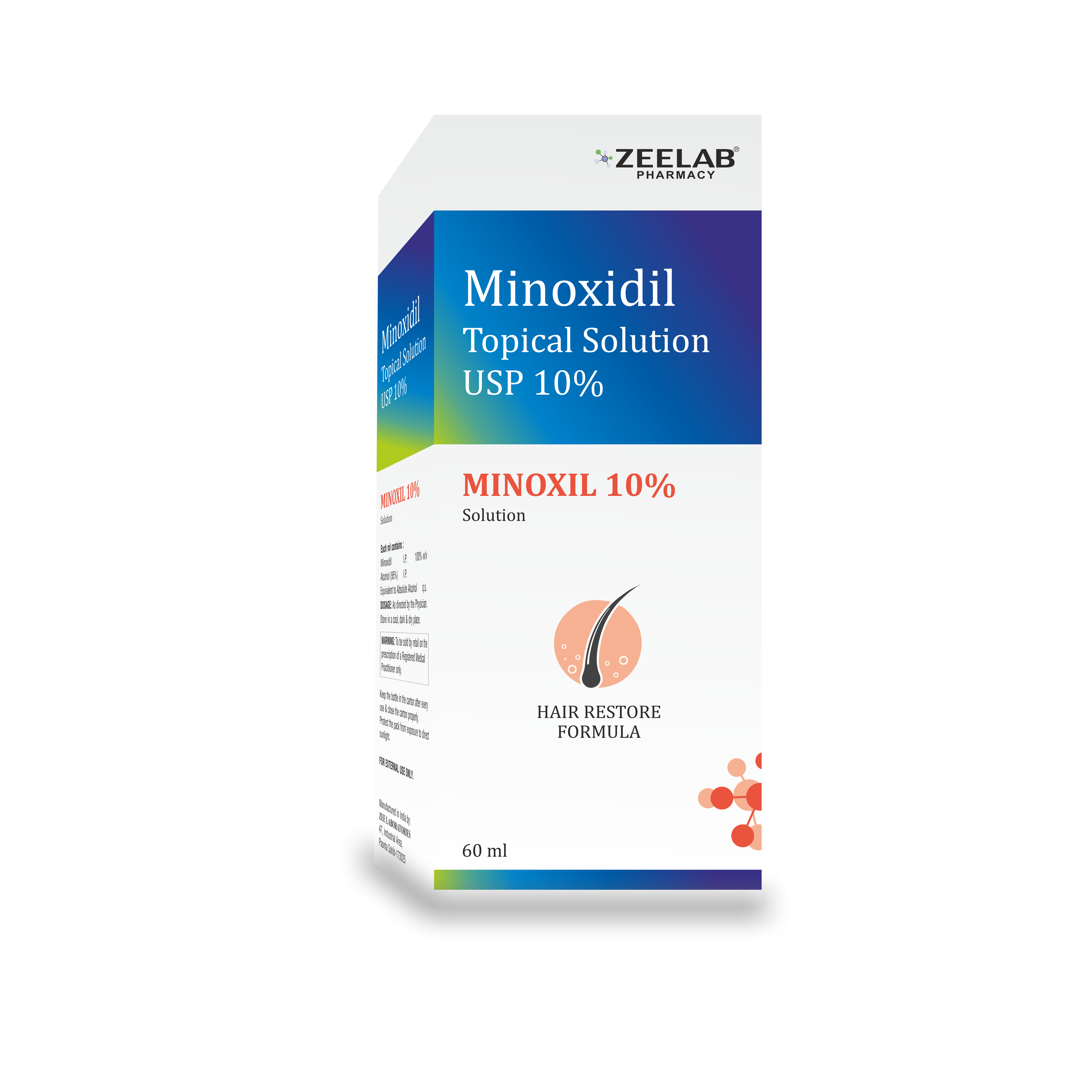 Minoxil 10% Topical Solution For Hair Growth