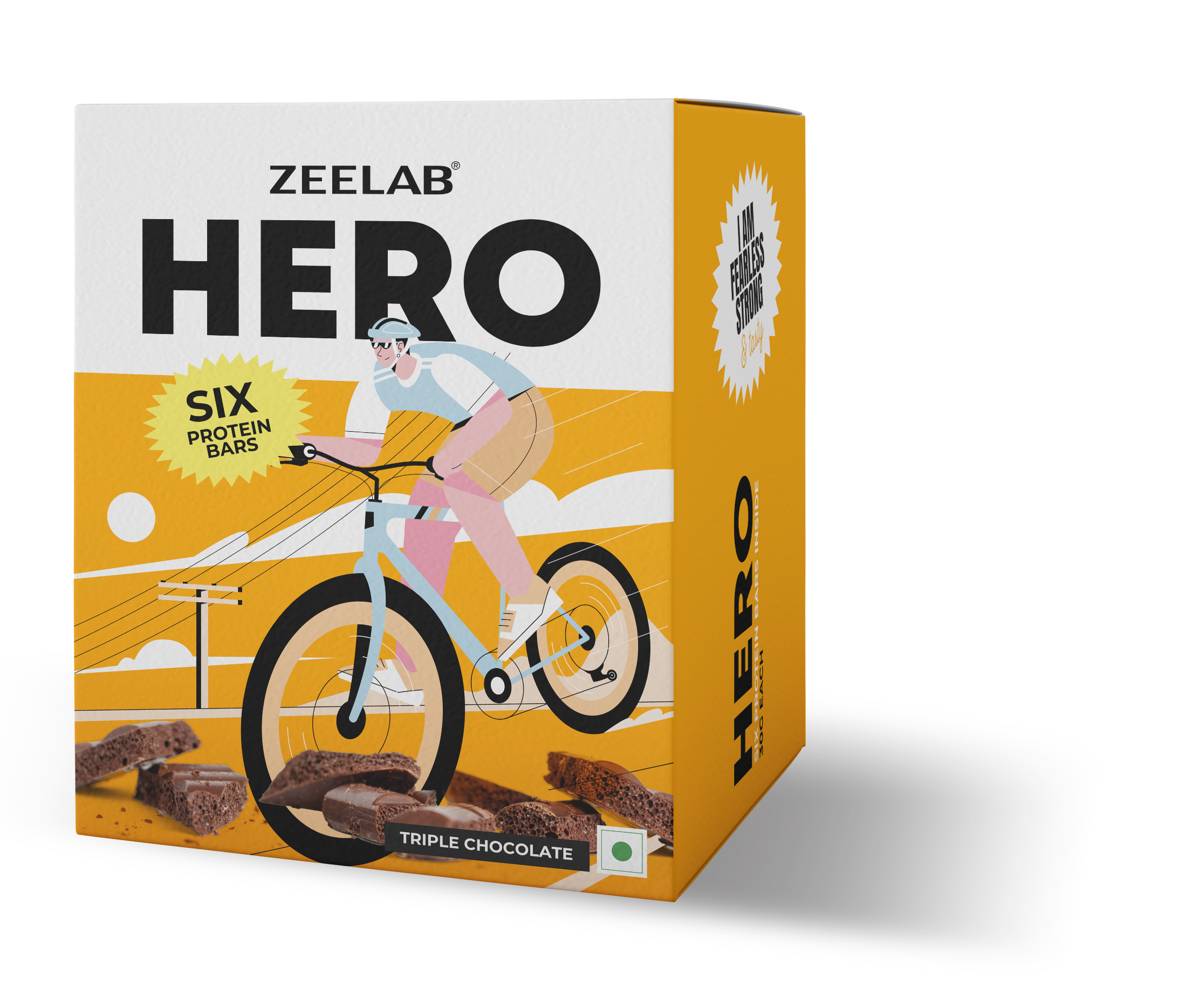 Hero Protein Bar Box of 6 pcs