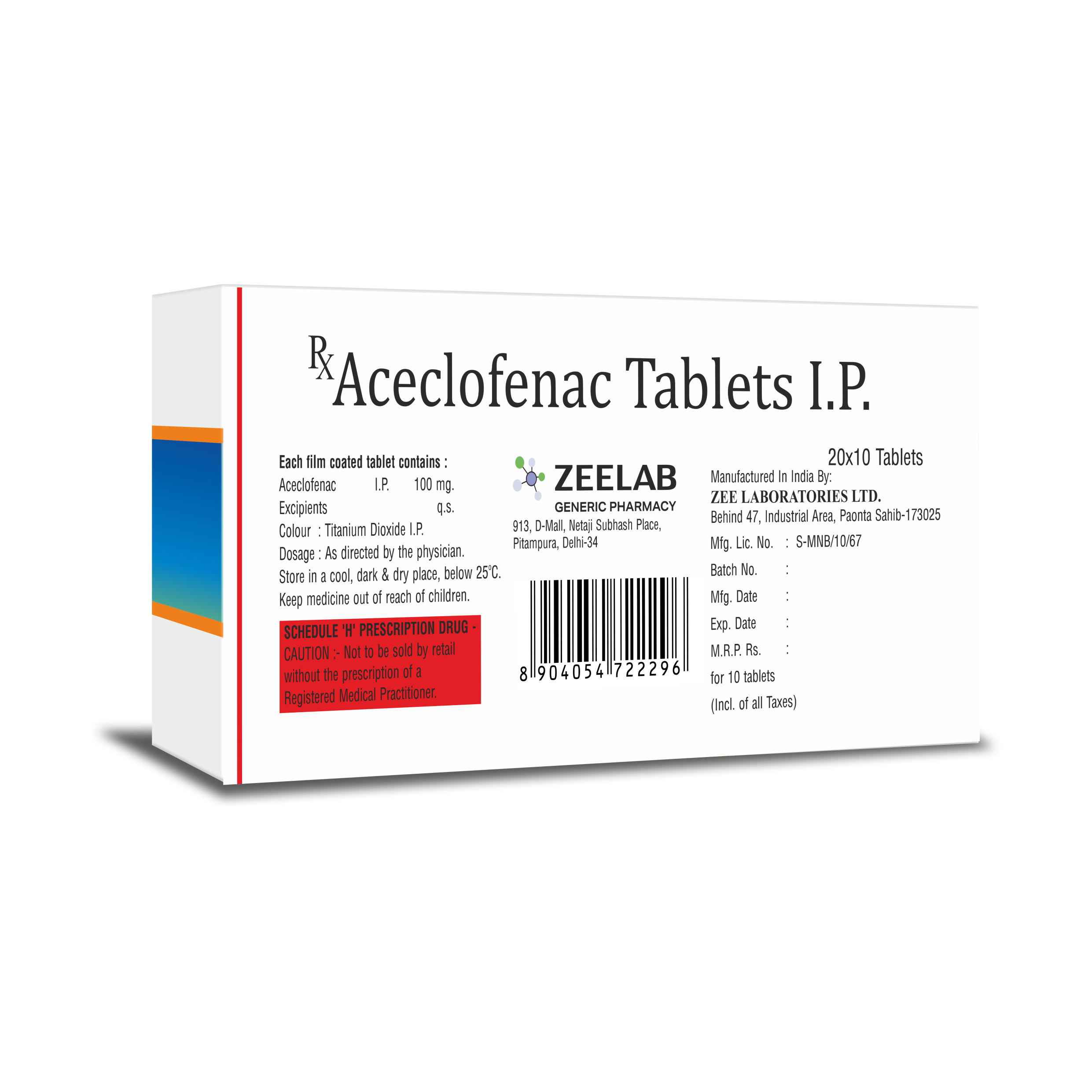 Asozen 100 Tablet