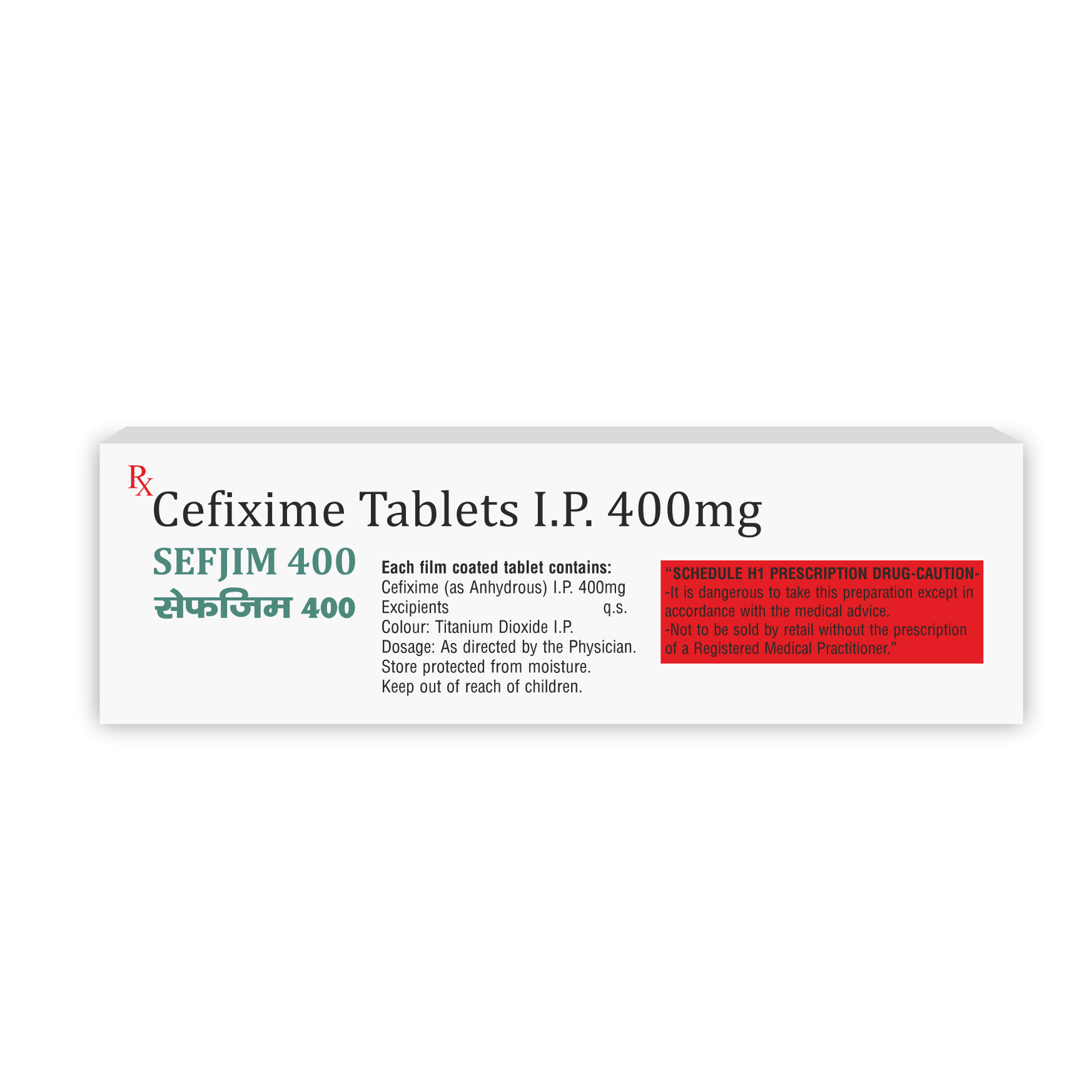 Sefjim 400 Antibacterial Tablet