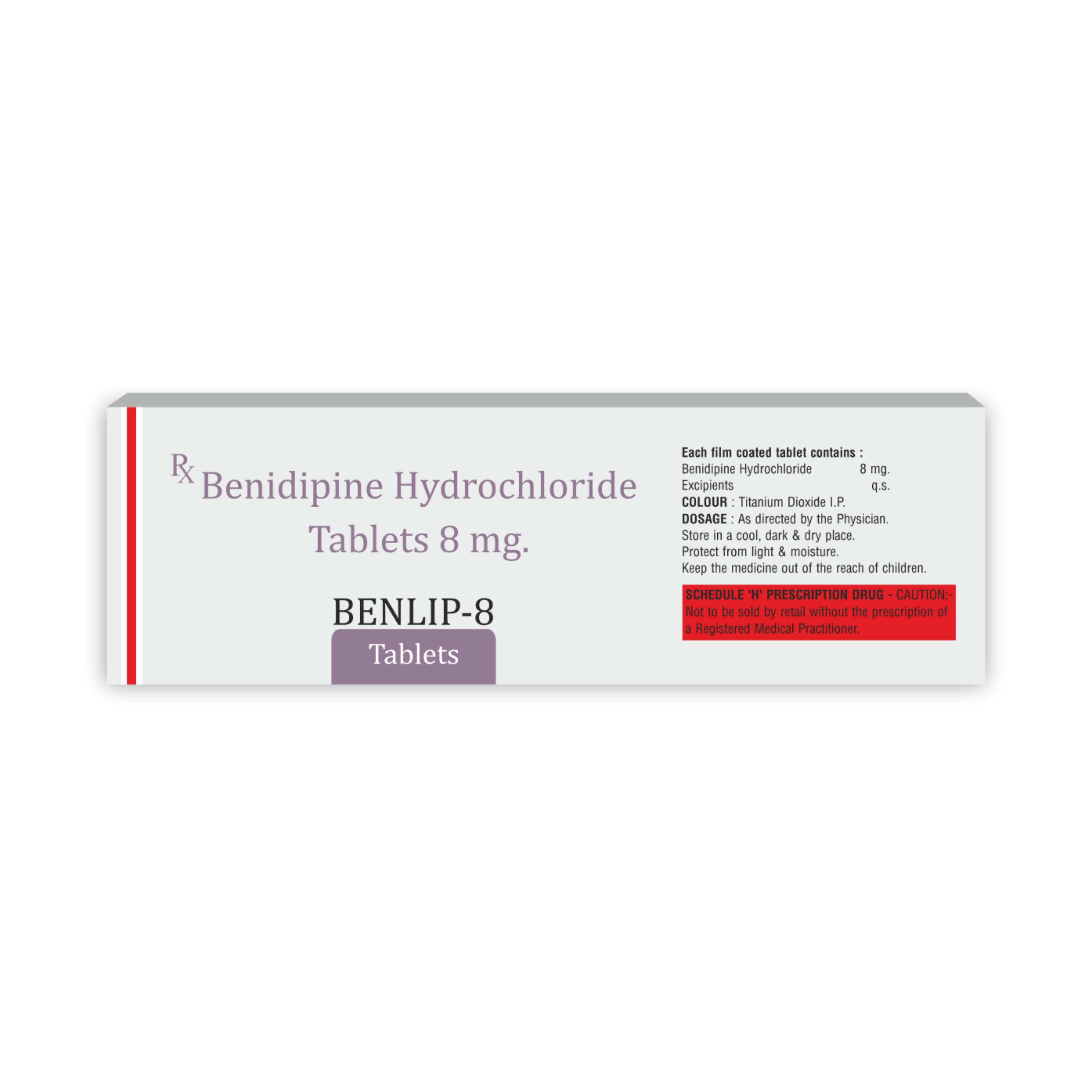 Benlip 8 Hypertension Tablet