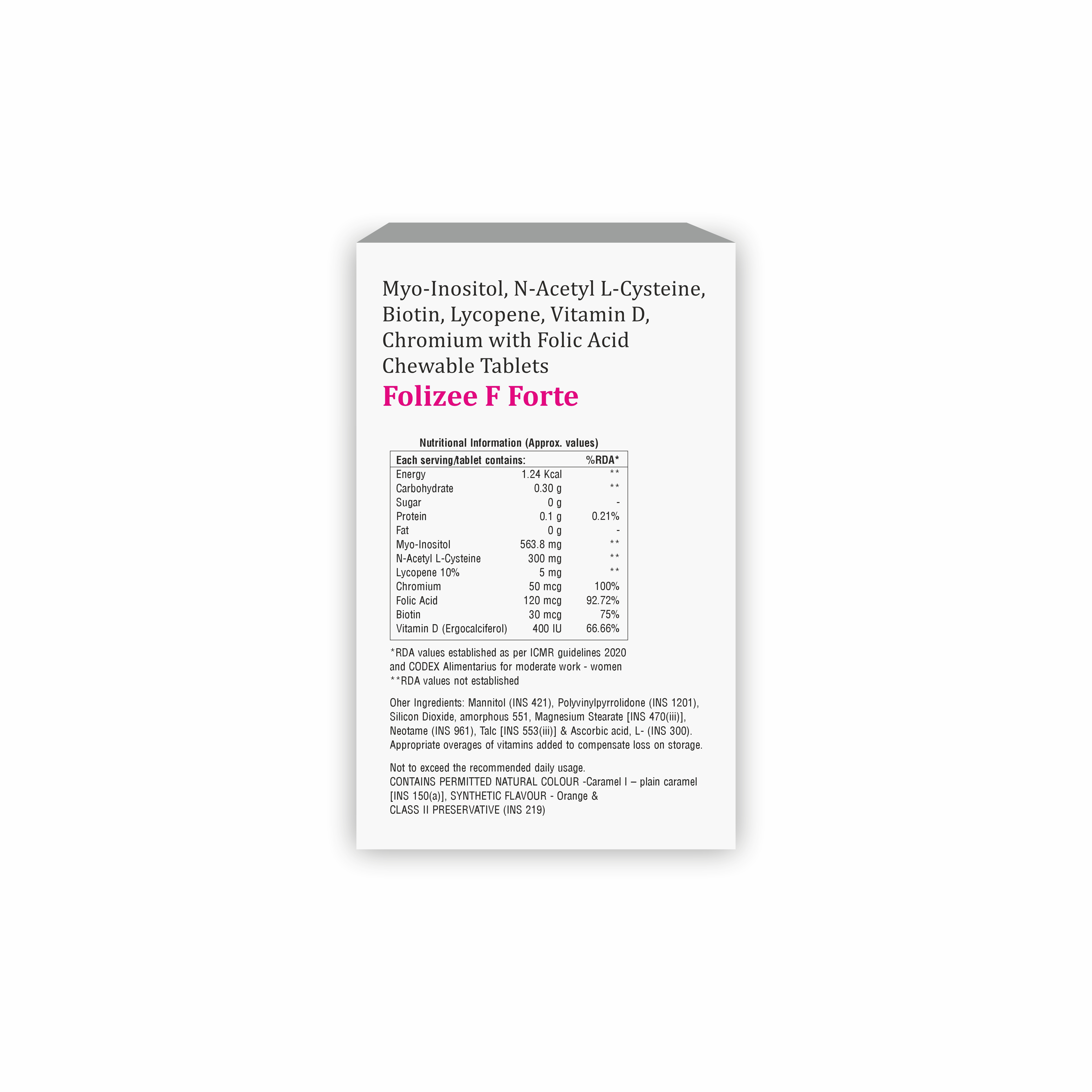 Folizee F Forte Tablet