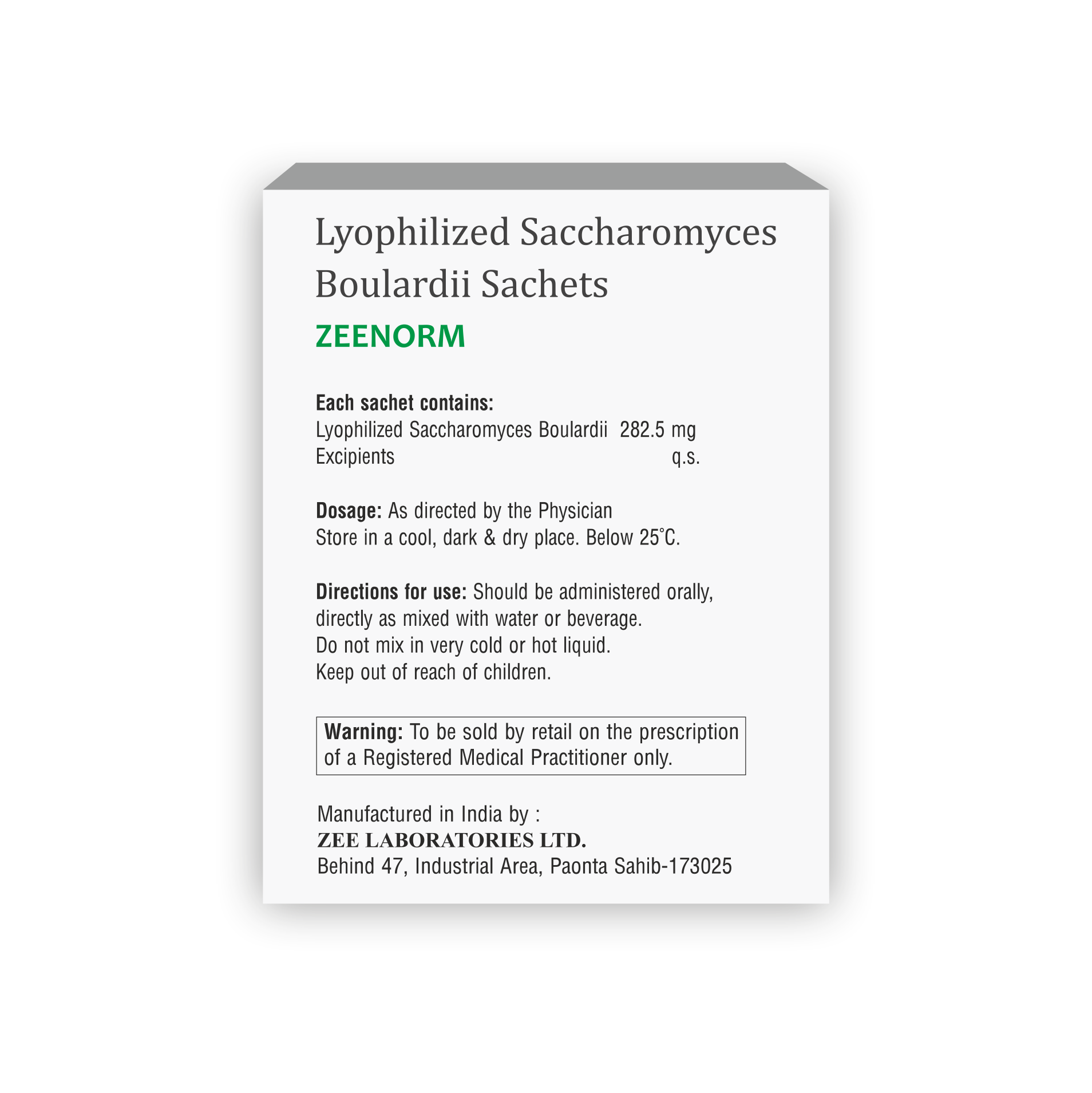 Zeenorm Sachet 1 gm