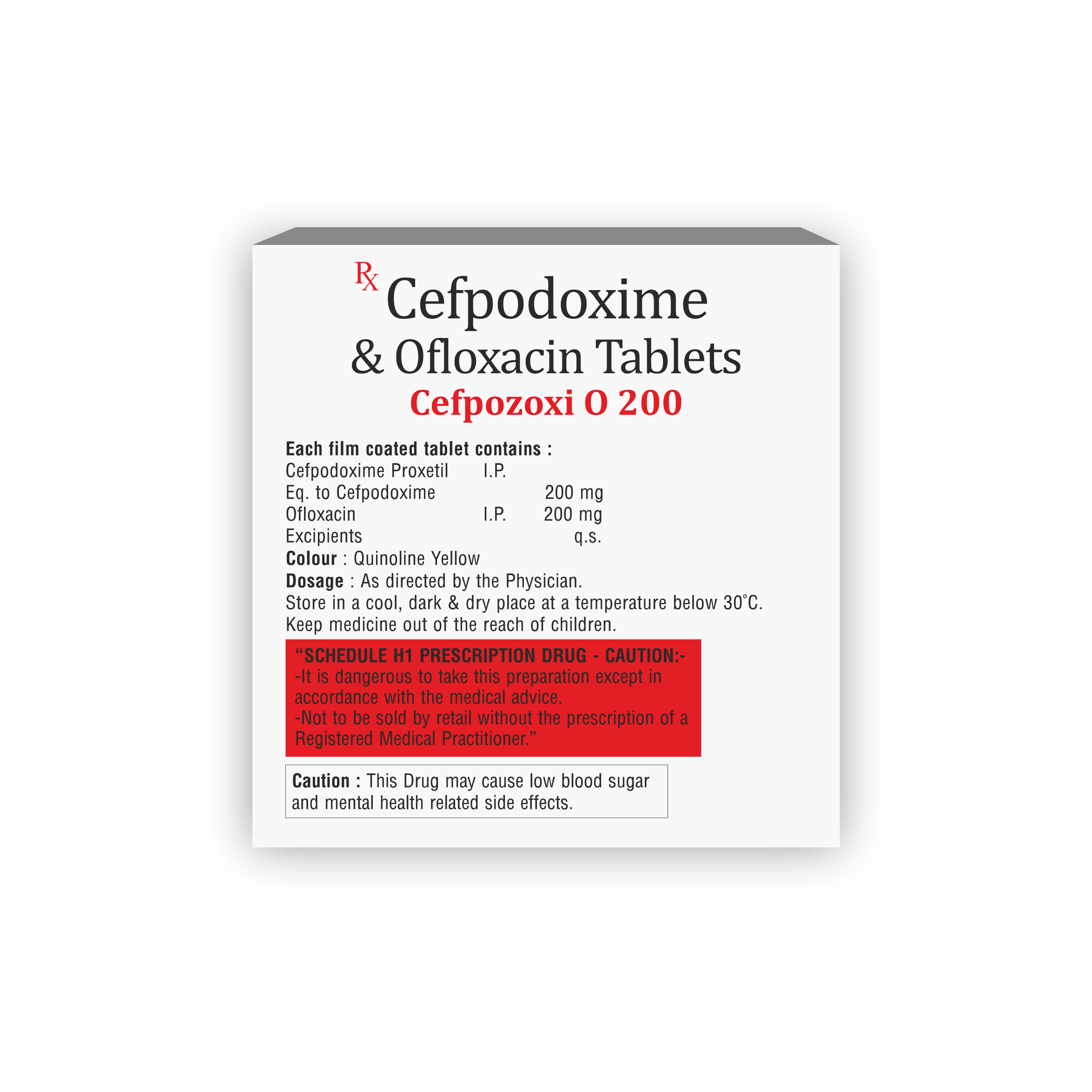 Cefpozoxi O 200 Tablet