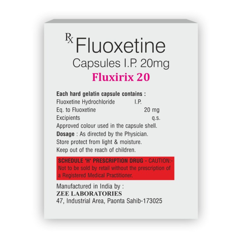 Fluxirix 20 Antidepressant Capsules