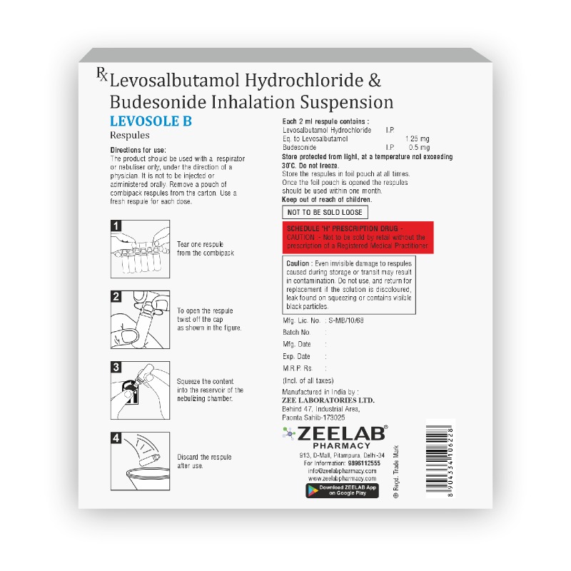 Levosole B Respules 