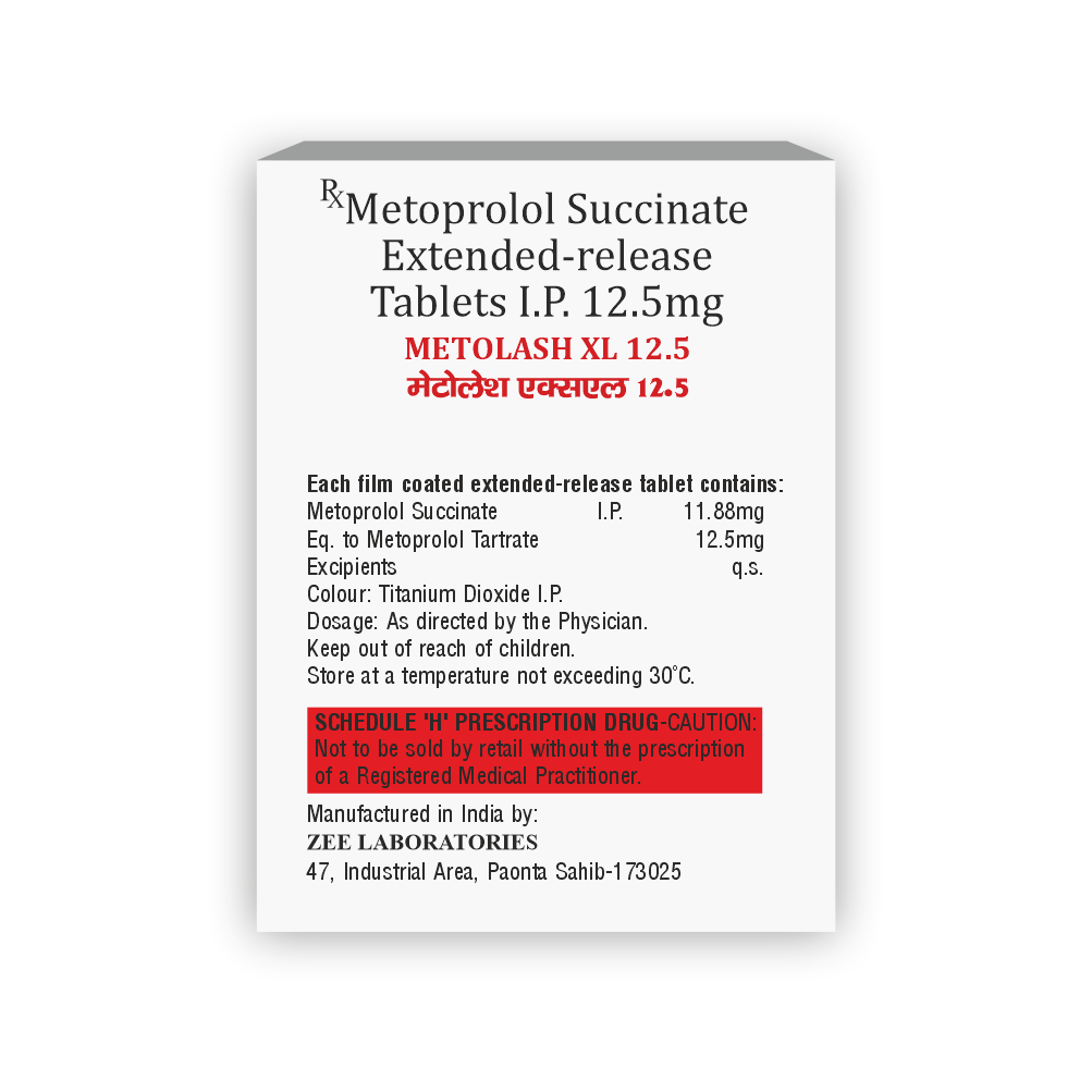 Metolash XL 12.5 Tablet