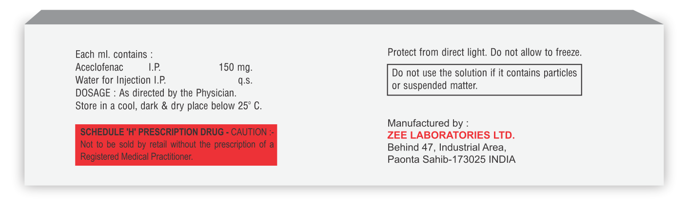 Asozen 150mg Pain Relieving Injection