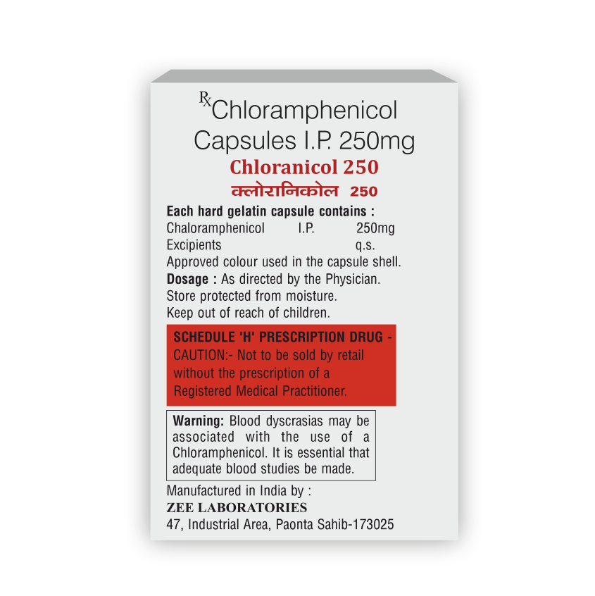 Chloranicol 250 Capsule