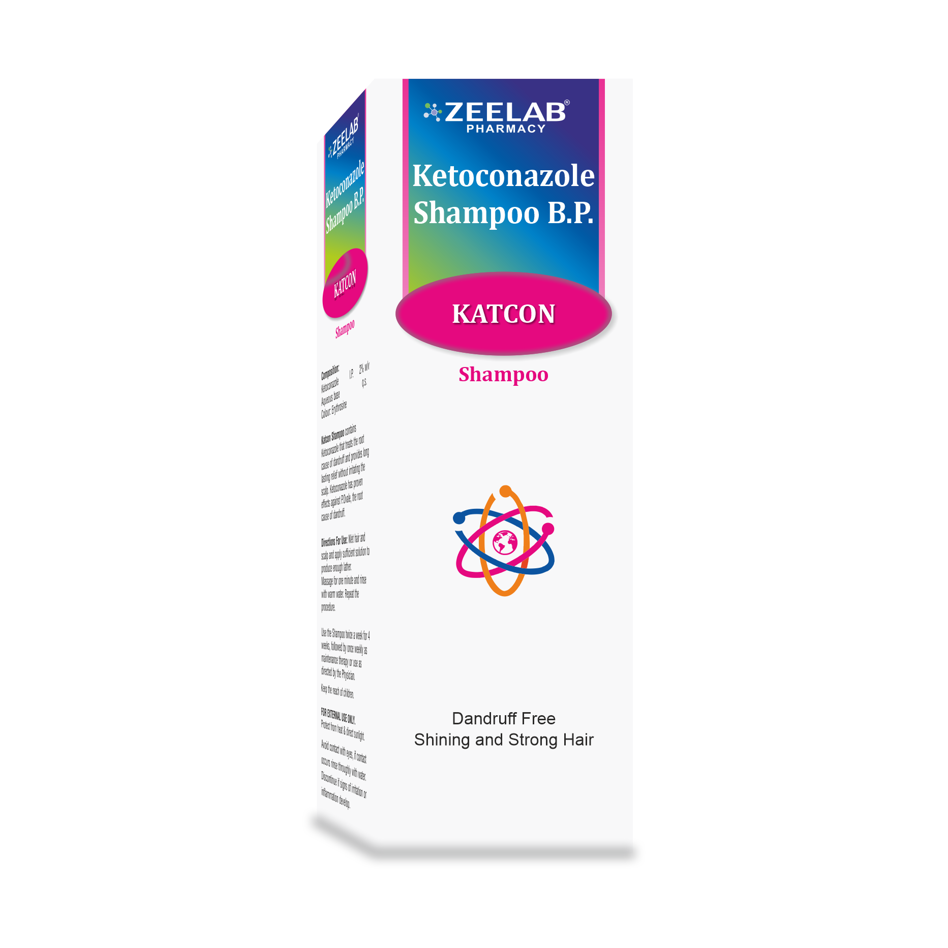 Katcon Ketoconazole 2% Shampoo | Treats Dandruff, Scalp Itching & Fungal Infection