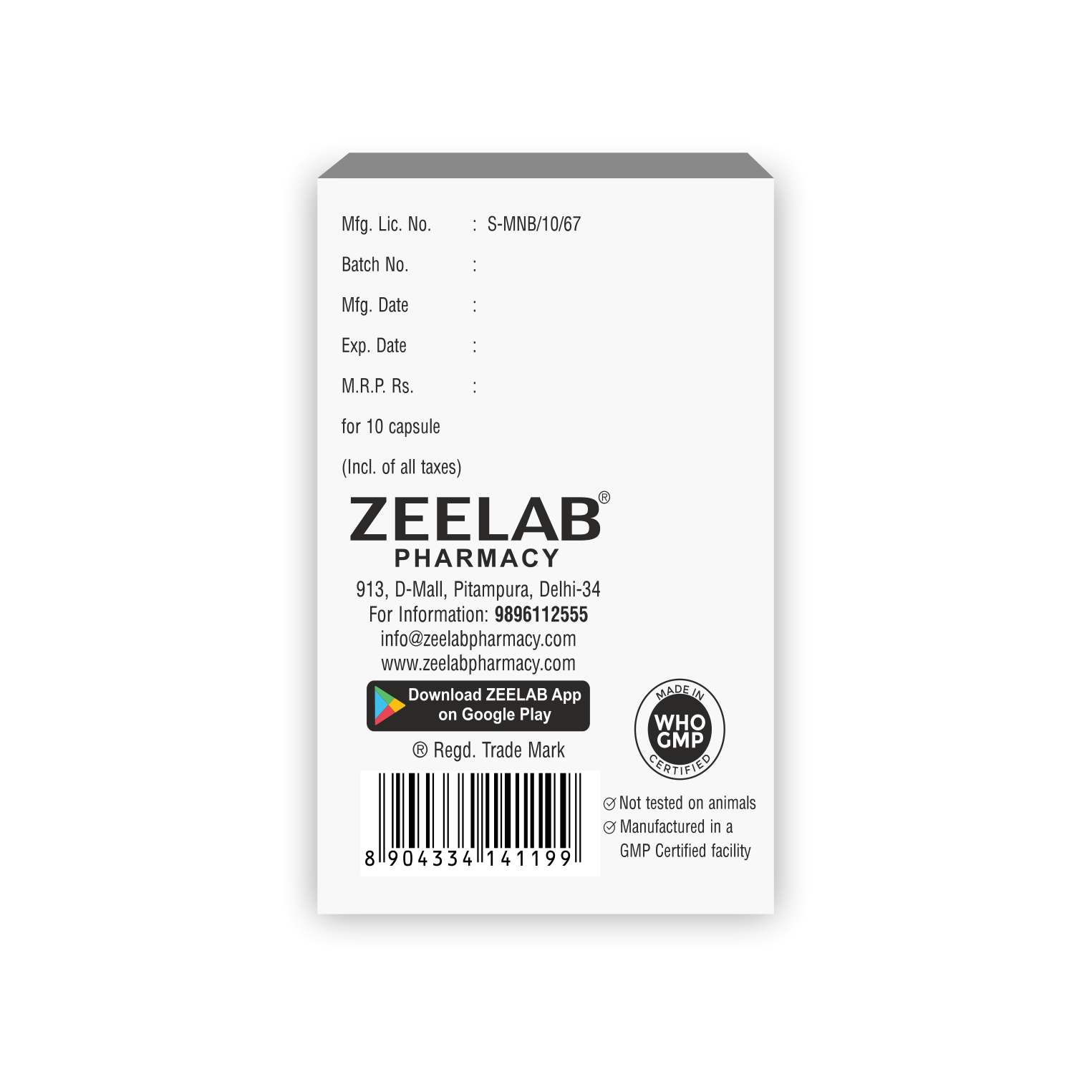 Chloranicol 500 Capsule