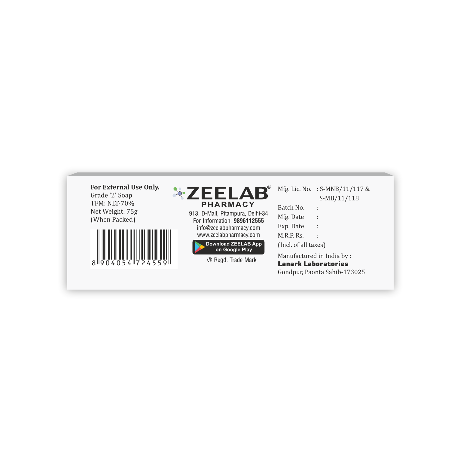 Starzone Soap 75 gm | Deep Cleansing & Fresh Skin