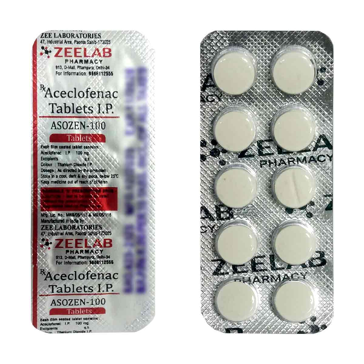 Asozen 100 Tablet