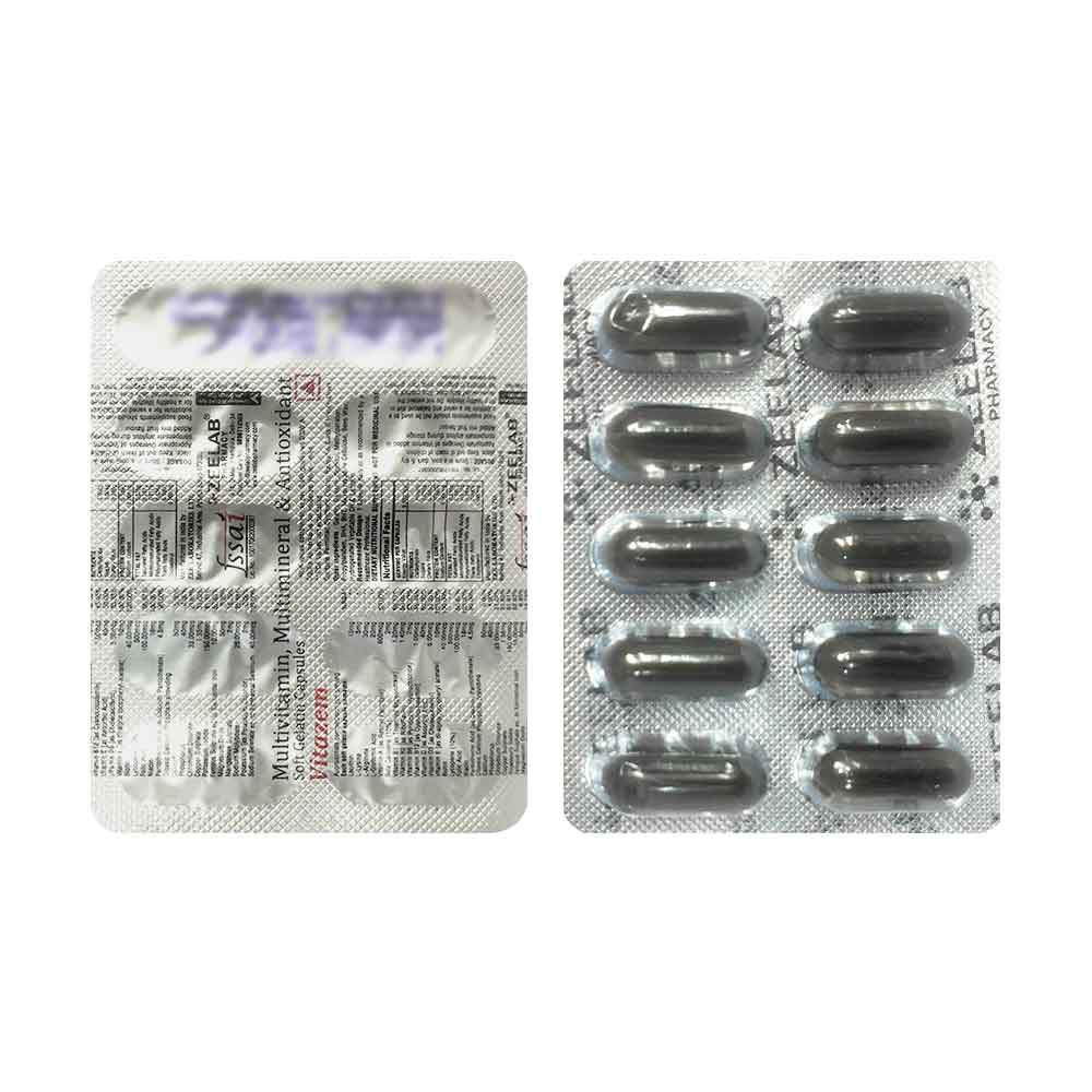 Vitazem Softgel Multivitamin Capsule | Helps Boost Immunity, Energy & Daily Well Being