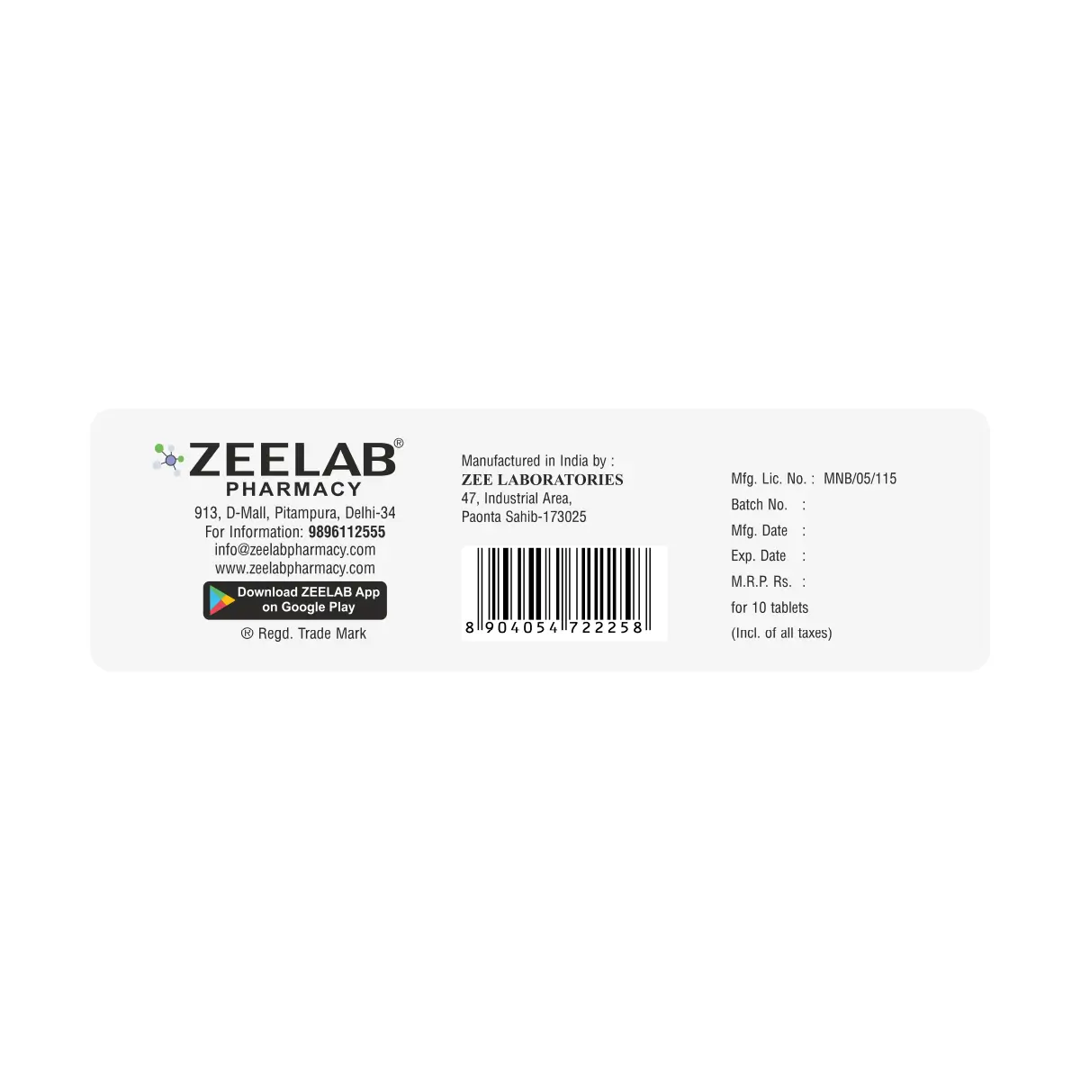 Allopurizol 100 Tablet