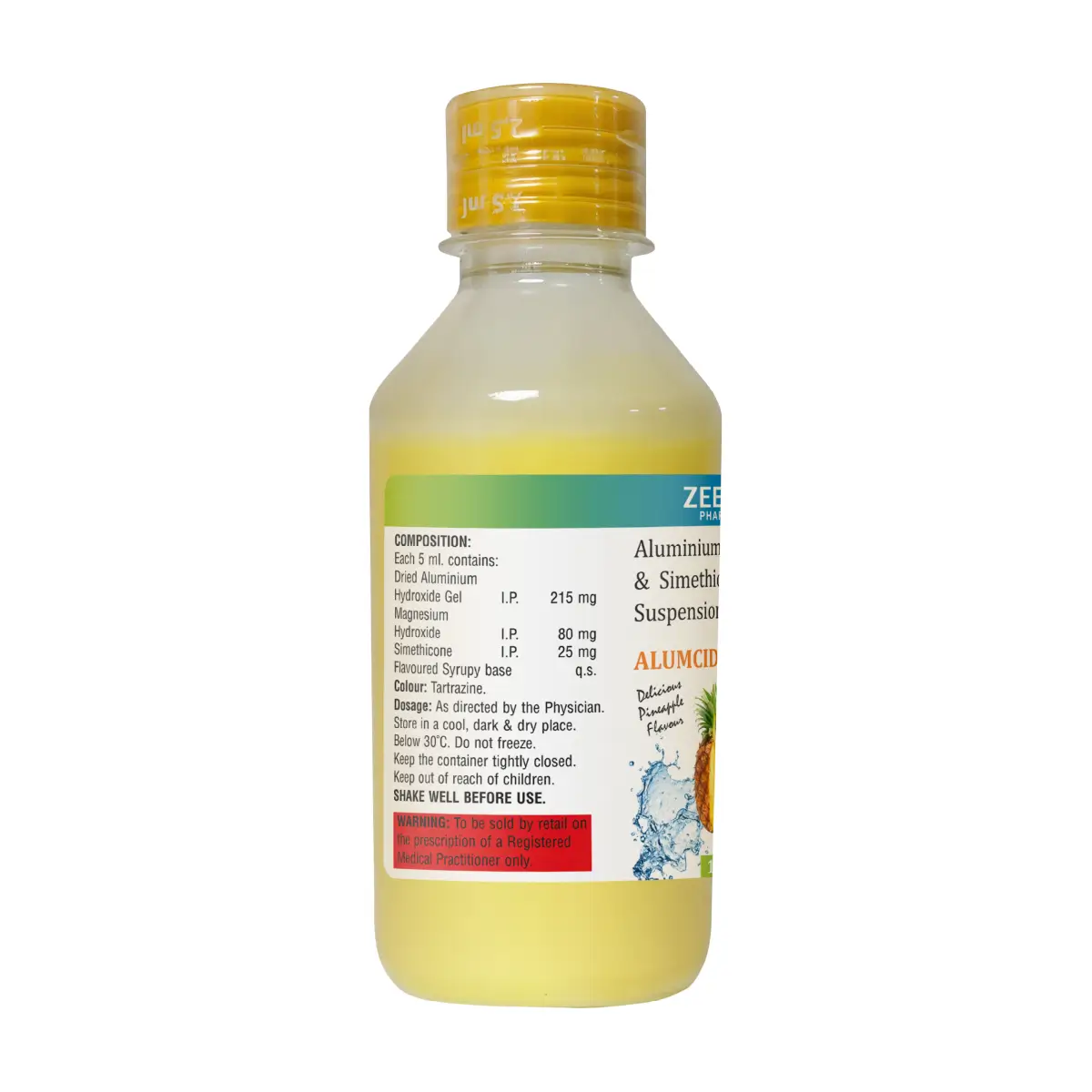 Alumcid Mps Oral Suspension Pineapple