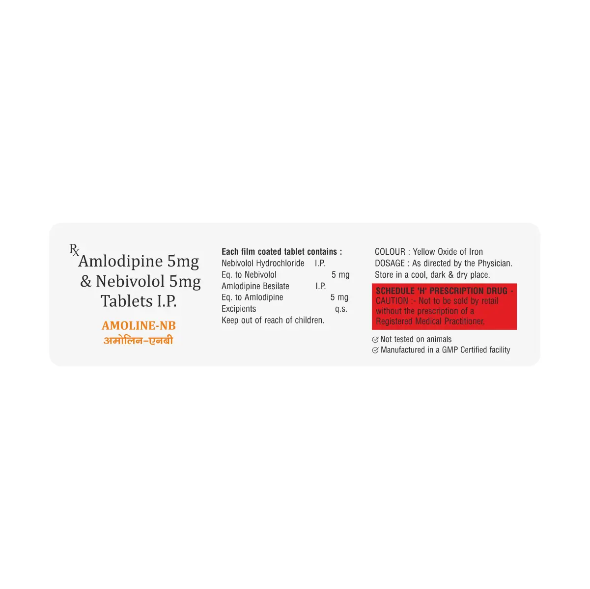 Amoline NB Hypertension Tablet