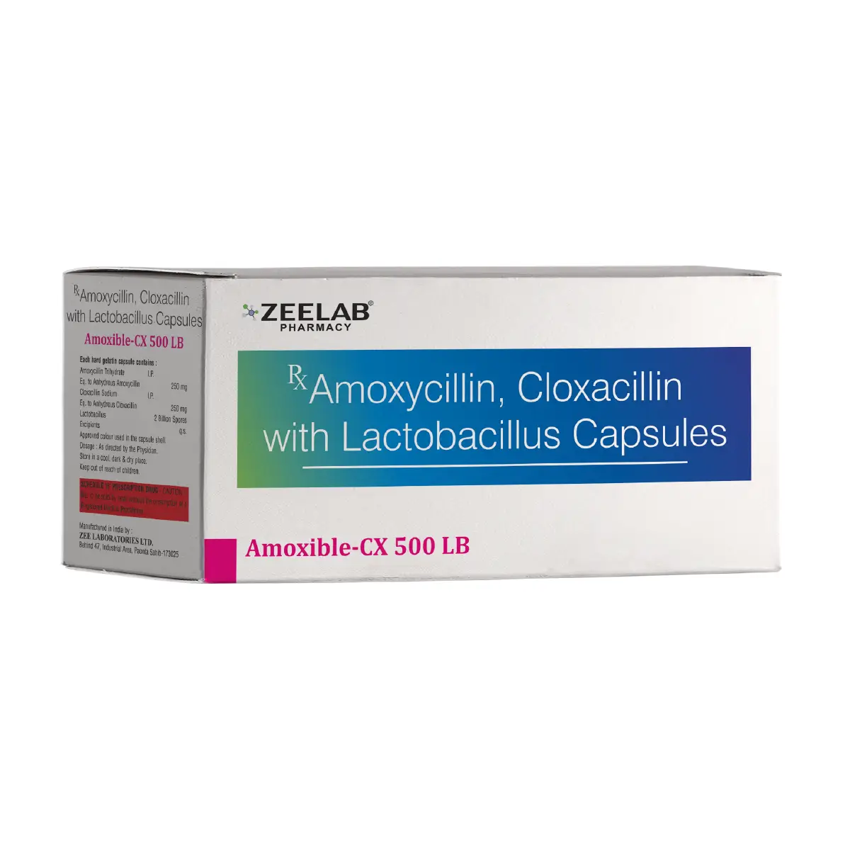 Amoxible CX 500 LB Antibiotic Capsule