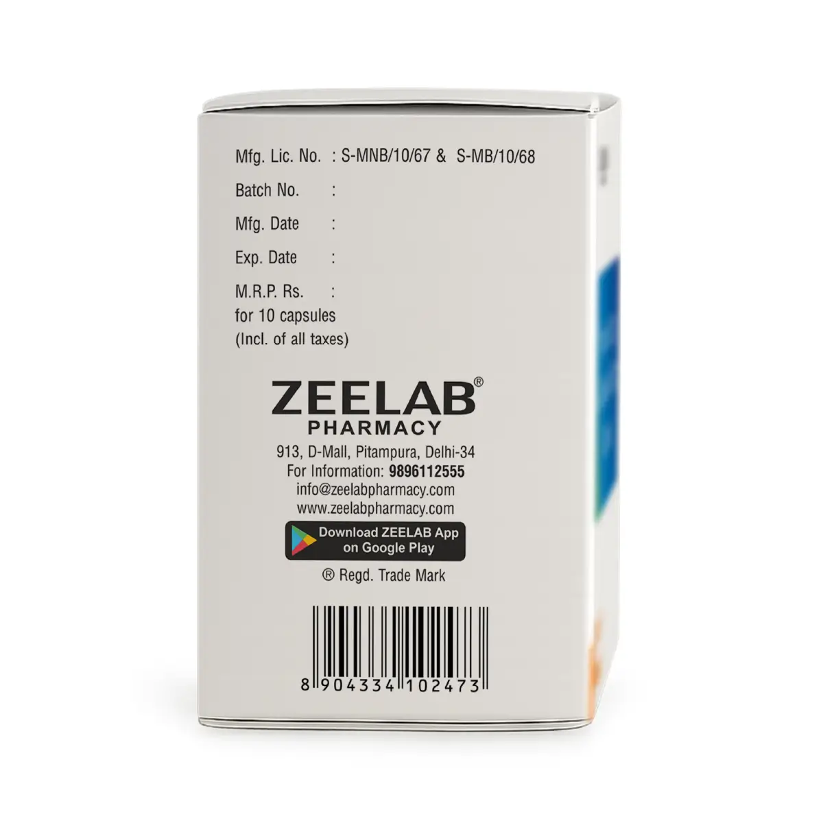 Apicix D Antibiotic Capsule