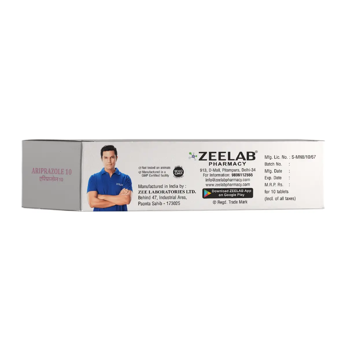 Ariprazole 10 Antipsychotic Tablet