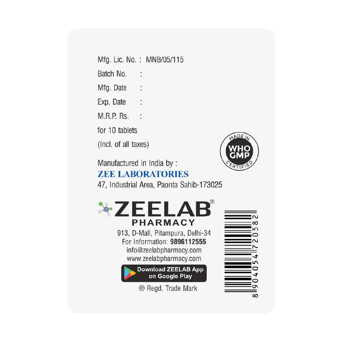 Asozen Forte Tablet