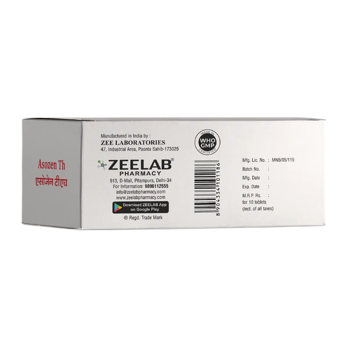 Asozen TH Tablet
