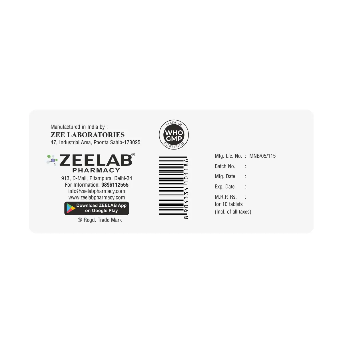 Asozen TH Tablet