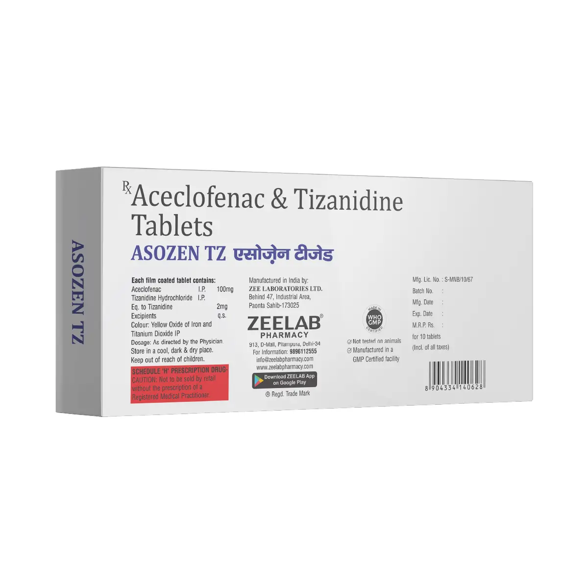Asozen TZ Tablet