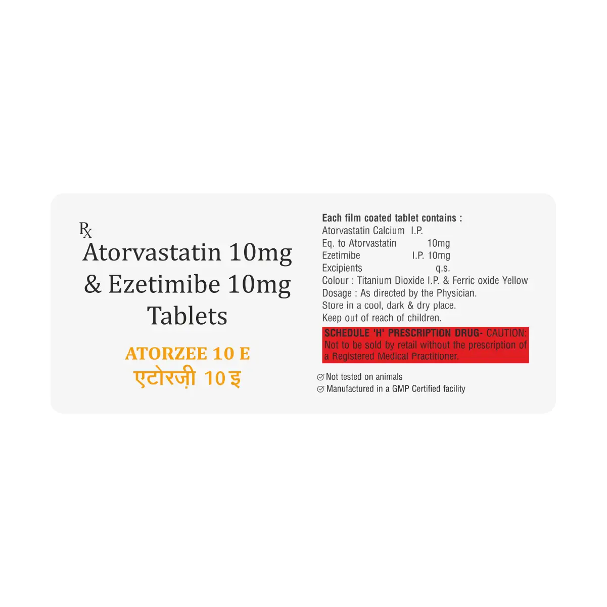 Atorzee 10 E Tablet