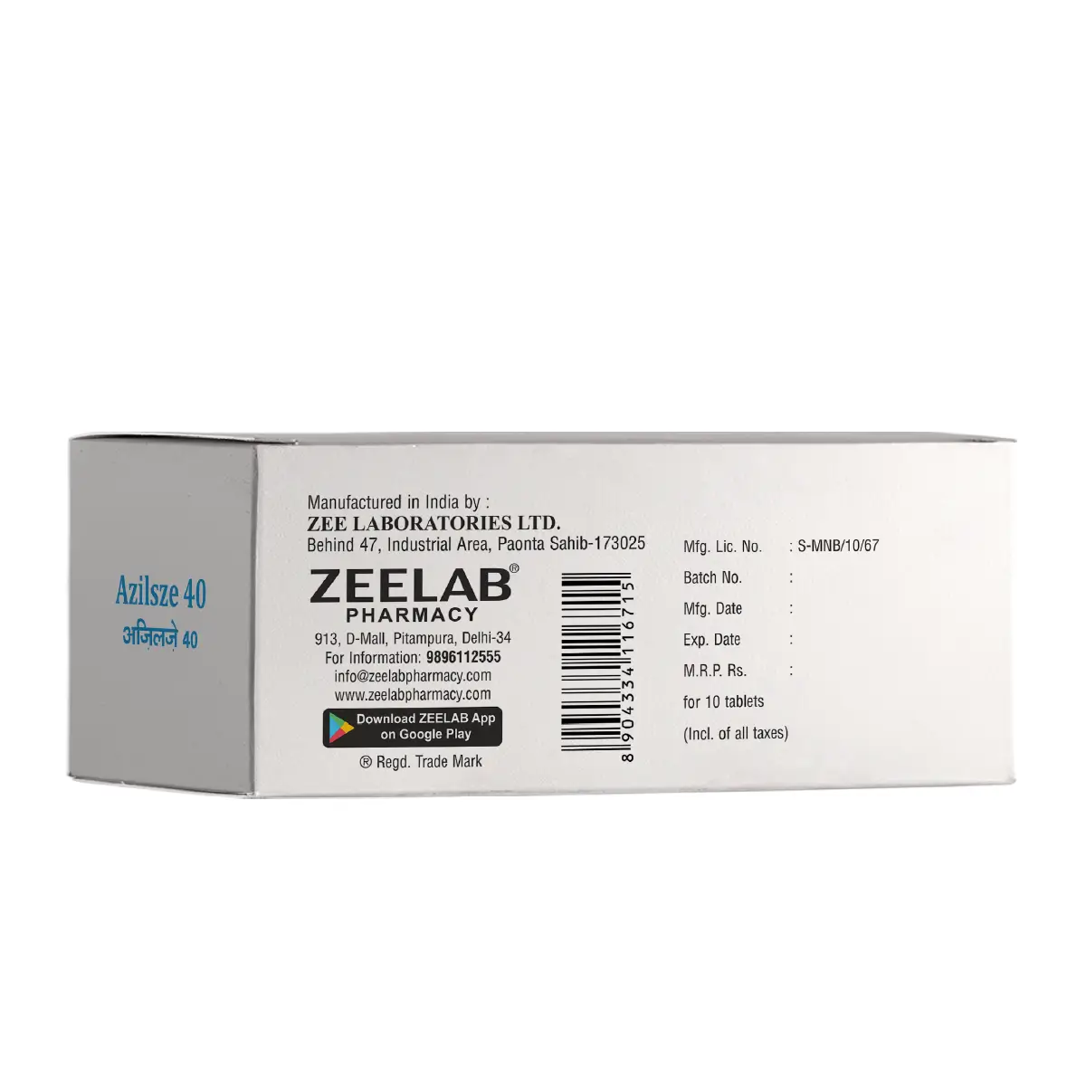 Azilsze 40 Hypertension Tablet