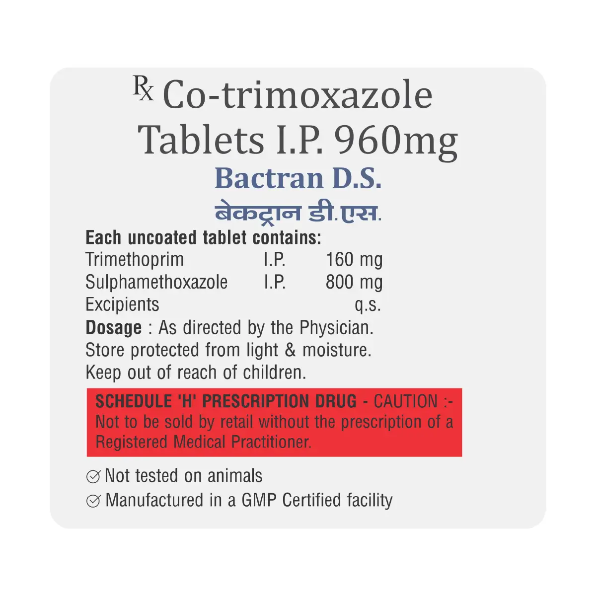 Bactran DS Tablet