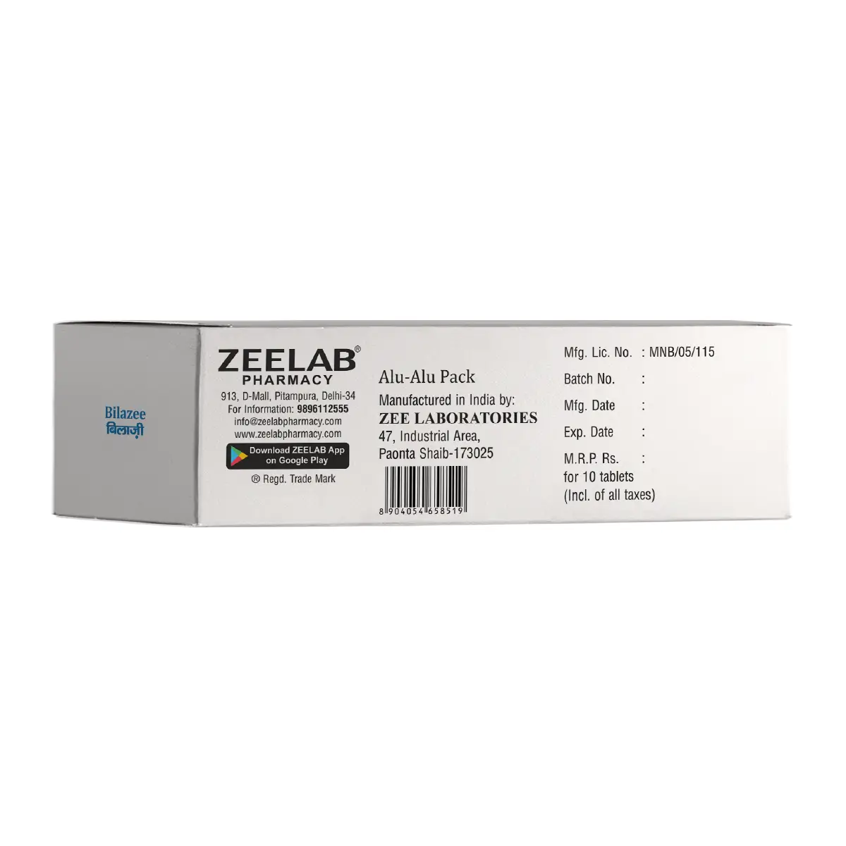Bilazee Tablet