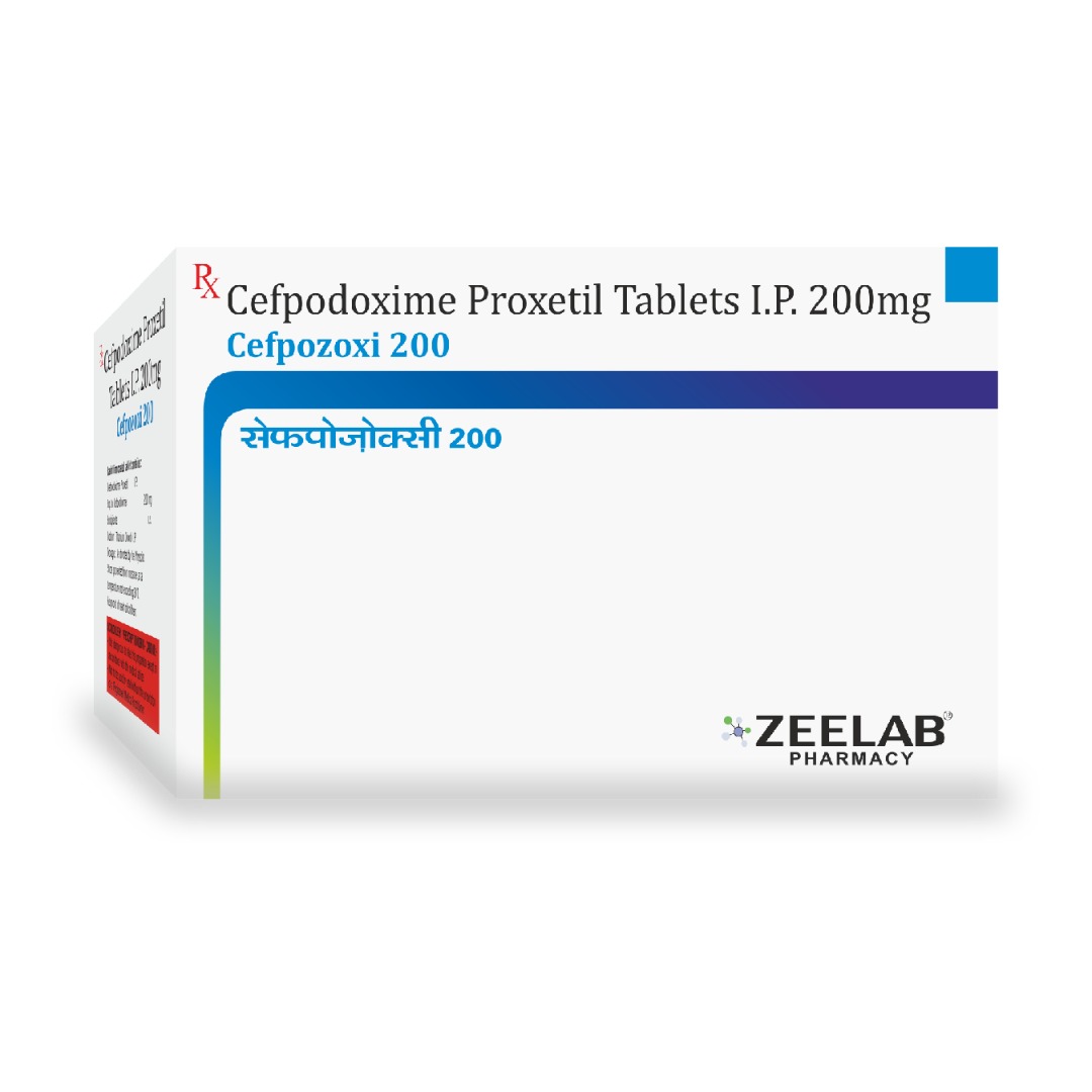 Cefpozoxi 200 Antibacterial Tablet