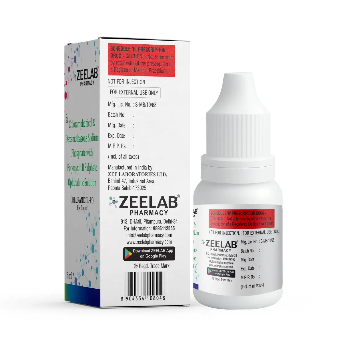 Chloranicol PD Eye Drops