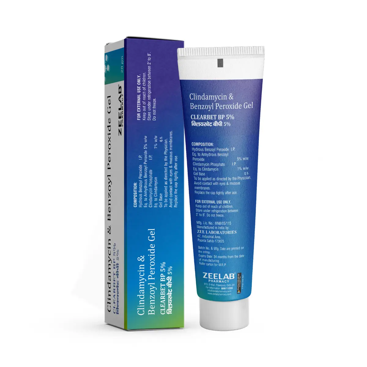 Clearbet BP 5% Gel