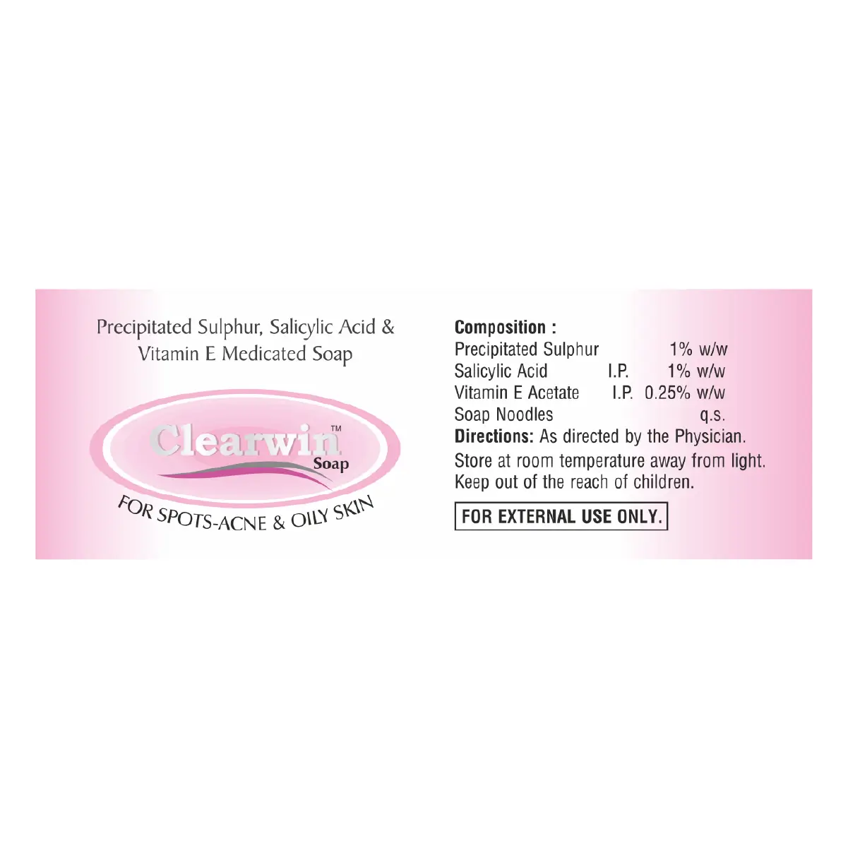 Clearwin Soap