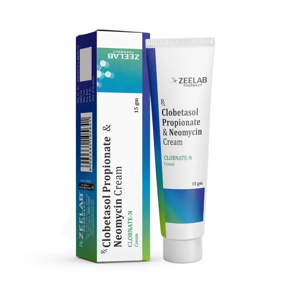 Clobnate N Cream 15 gm | Reduces Fungal Infection, Itching & Redness