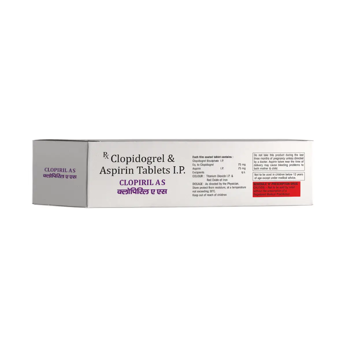 Clopiril AS Antiplatelet Tablets