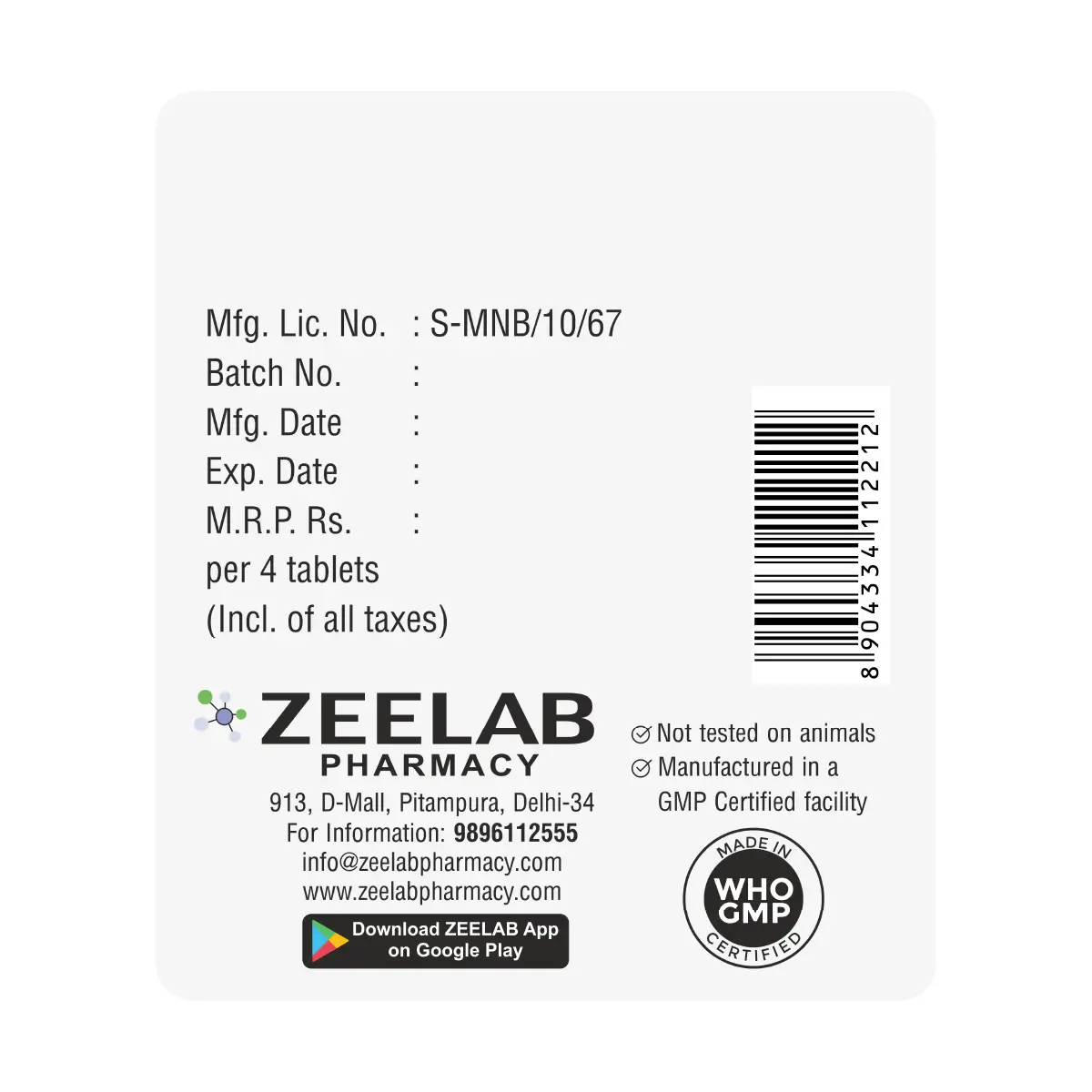 D Lay 30mg Tablet