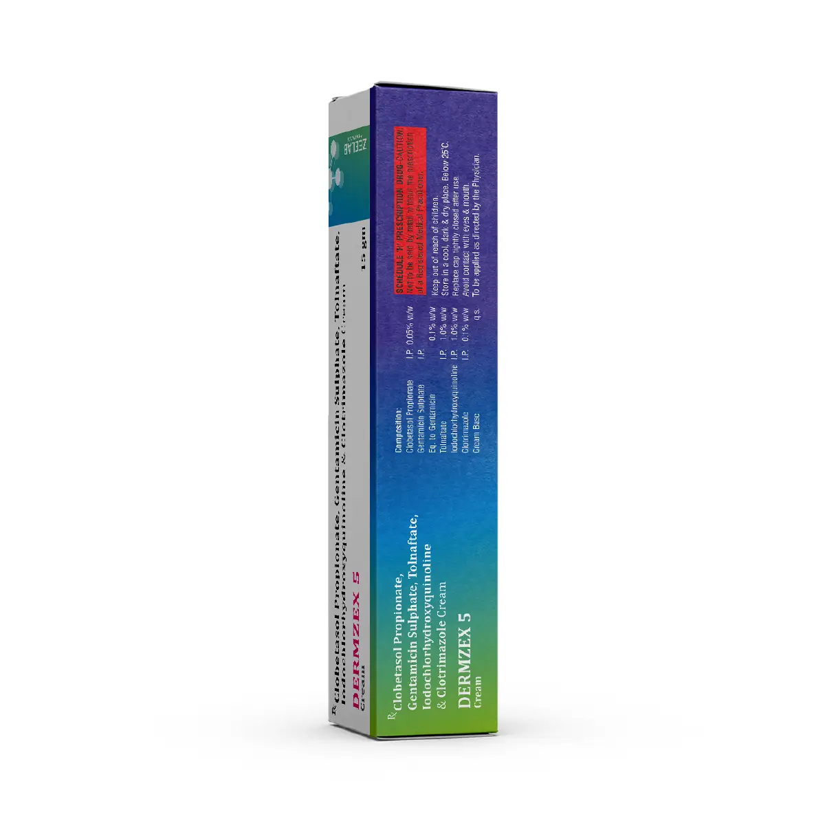 Dermzex-5 Ointment | Fungal Skin Rash & Itching