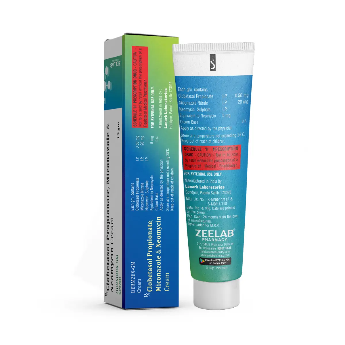 Dermzex GM Skin Infections Cream