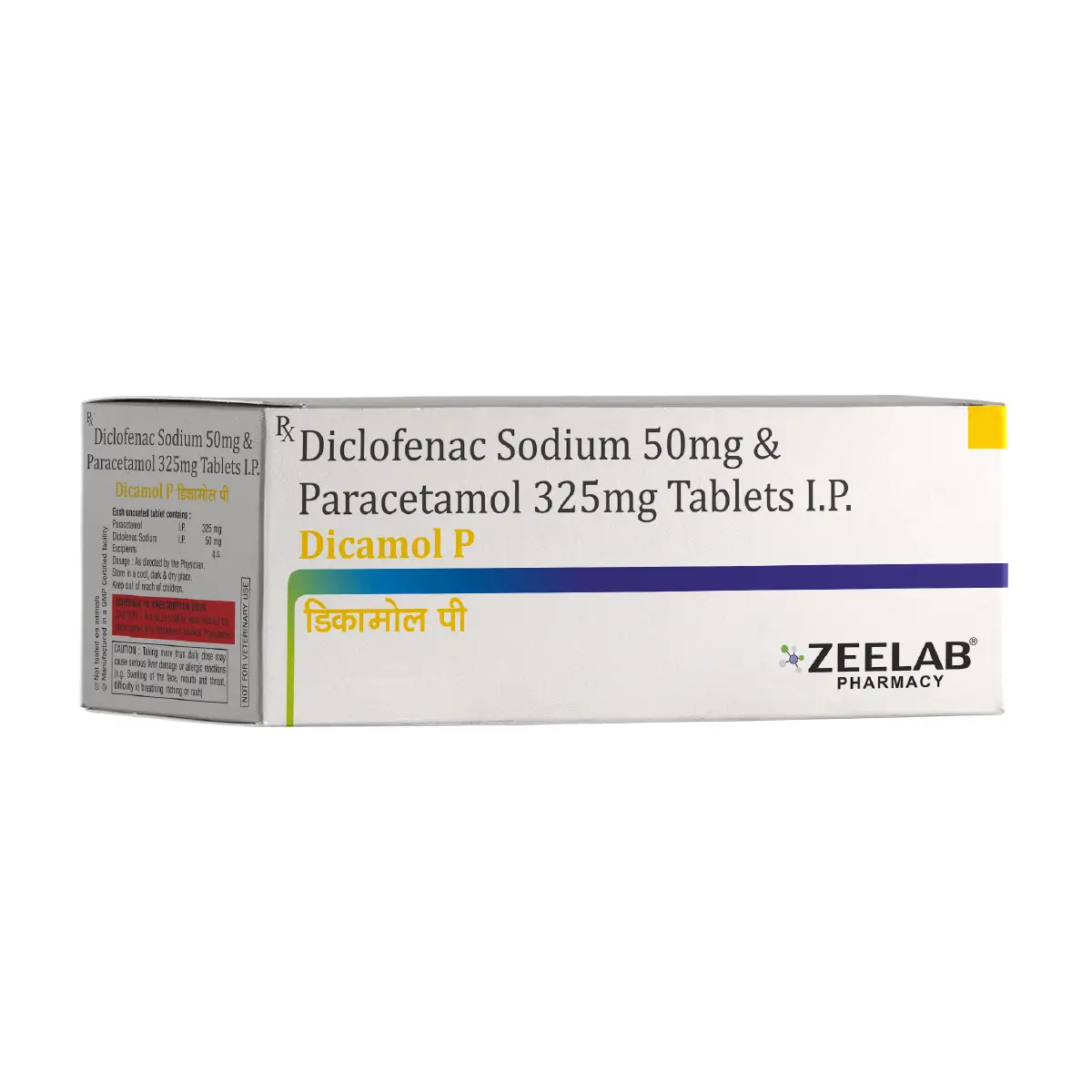 Dicamol P Pain Relieving Tablet | Fast Relief for Mild to Moderate Pain