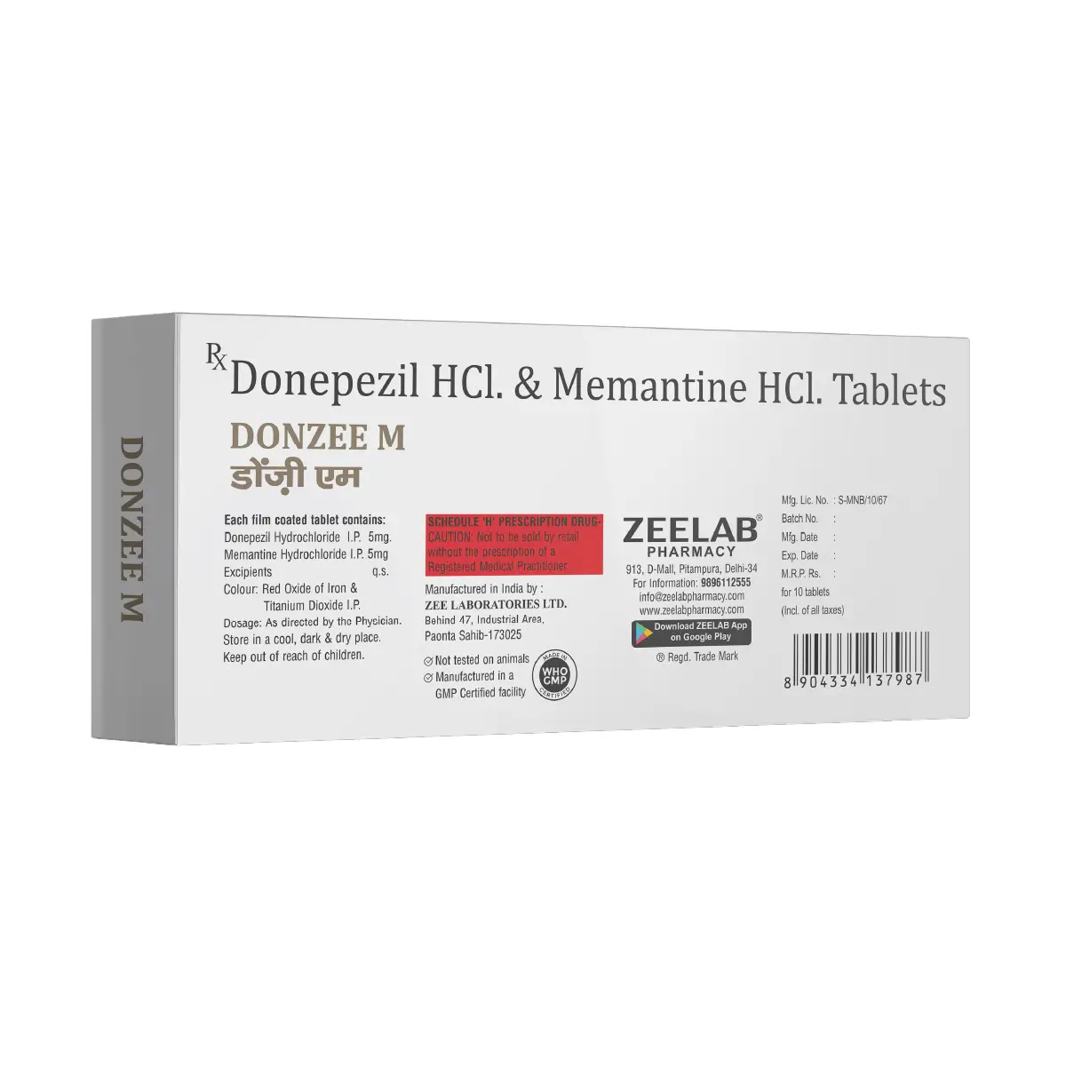 Donzee M Tablet